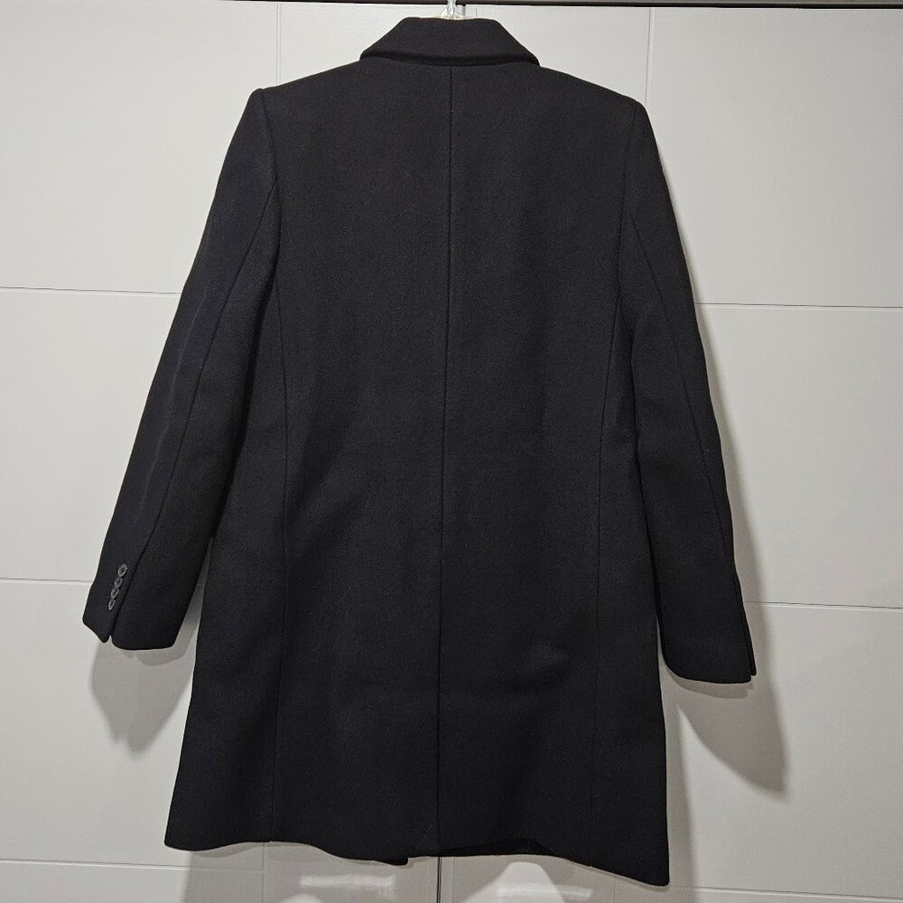 Madewell Blazer Top Coat - Black Wool Insuluxe Cashmere Single Breasted 90s - Picture 4 of 11